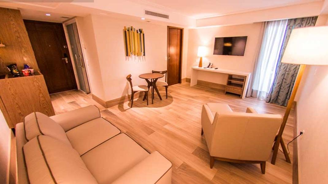 Vogal Luxury Beach Hotel&SPA Natal Exterior foto A suite at the hotel
