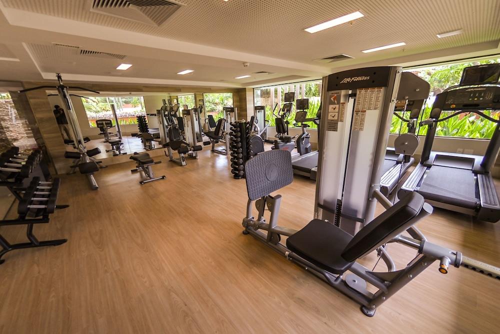 Vogal Luxury Beach Hotel&SPA Natal Exterior foto A gym at a resort