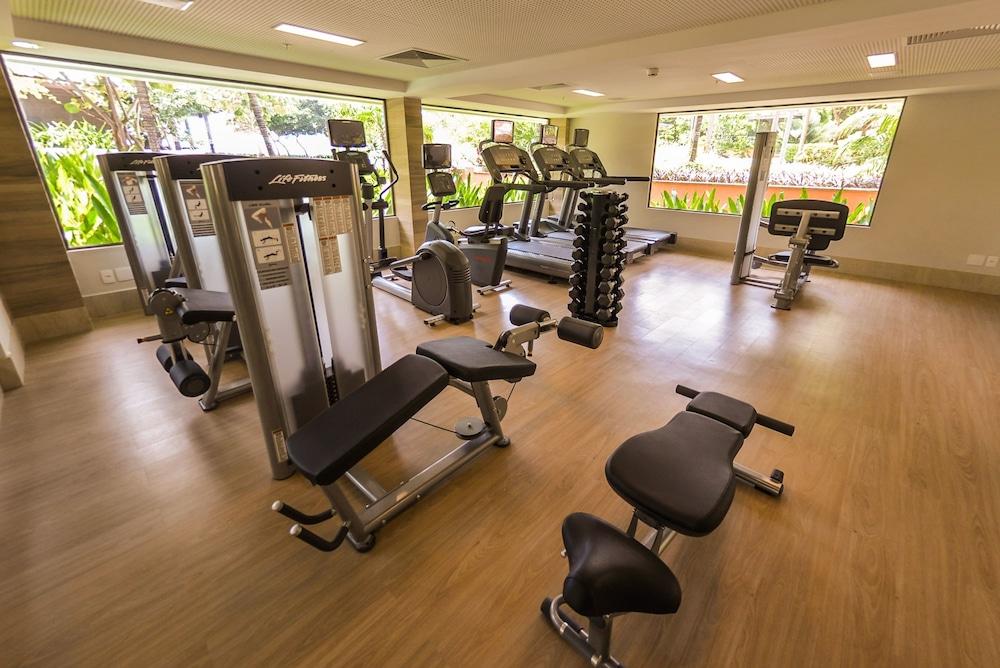 Vogal Luxury Beach Hotel&SPA Natal Exterior foto A gym at a hotel