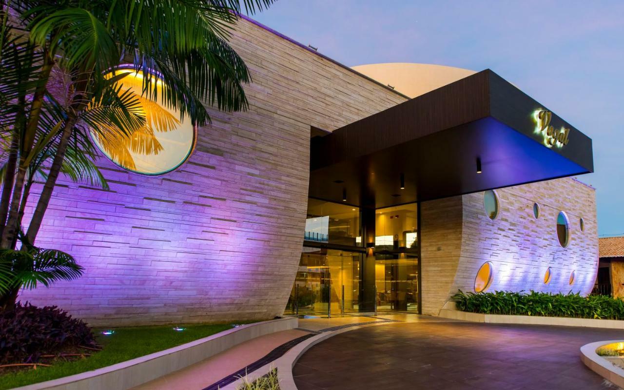 Vogal Luxury Beach Hotel&SPA Natal Exterior foto The entrance of the resort